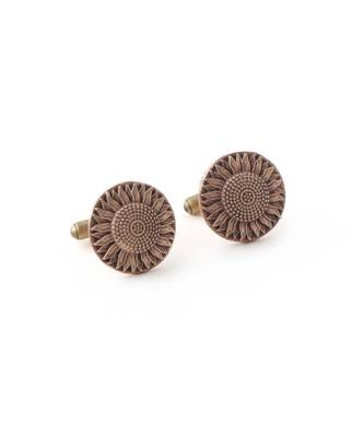 Sunflower Cufflinks 2