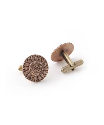 Sunflower Cufflinks 3