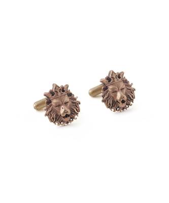 Lion Head Cufflinks 2