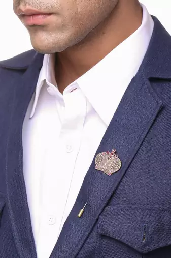 The Magestic Crown Lapel Pin