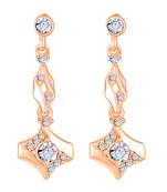 Blue crystal earrings