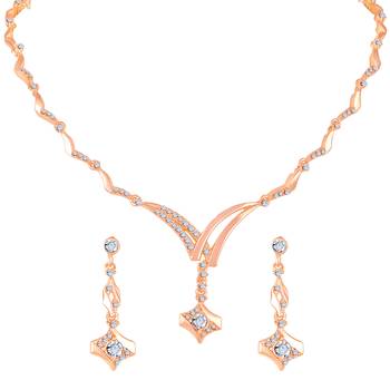 Blue crystal necklaces 1