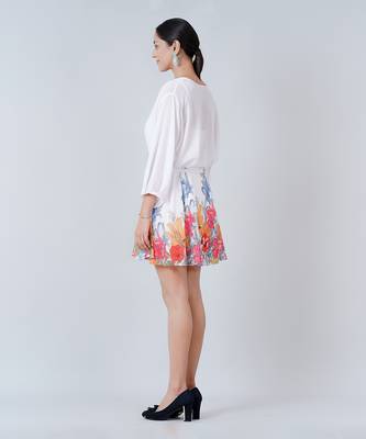 Multicoloured Floral Dress 4