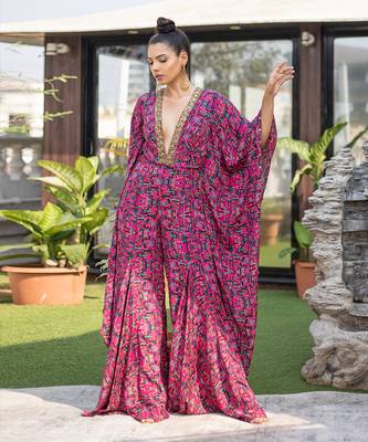 Pink Kaftan Jumpsuit 2