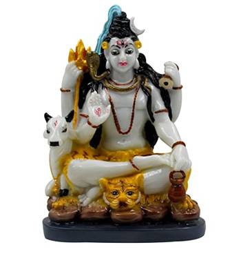 EAVAR STONECRAFT Polyresin Hand Made Sculpture of Shankar Ji 1