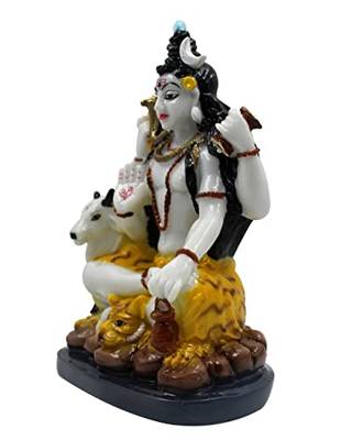 EAVAR STONECRAFT Polyresin Hand Made Sculpture of Shankar Ji 2
