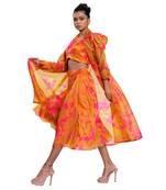 Orange Three Piece Co Ord Set