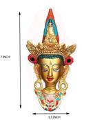 Salvus Taara Medium Wall Hanging Nazar Battu-Evil Eye Protector-for Home, Office (Multi_Medium_7x3.5IN)