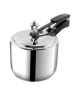 VINOD Stainless Steel Sandwich Bottom Inner Lid Pressure Cooker  2 Ltr, Induction friendly 2