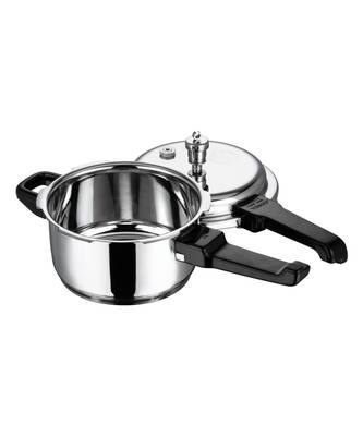 VINOD Stainless Steel Regular Outer Lid Pressure Cooker  3 Ltr, Induction friendly 4