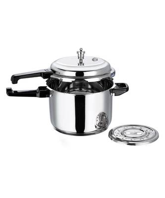 VINOD Stainless Steel Regular Outer Lid Pressure Cooker  5 Ltr, Induction friendly 2
