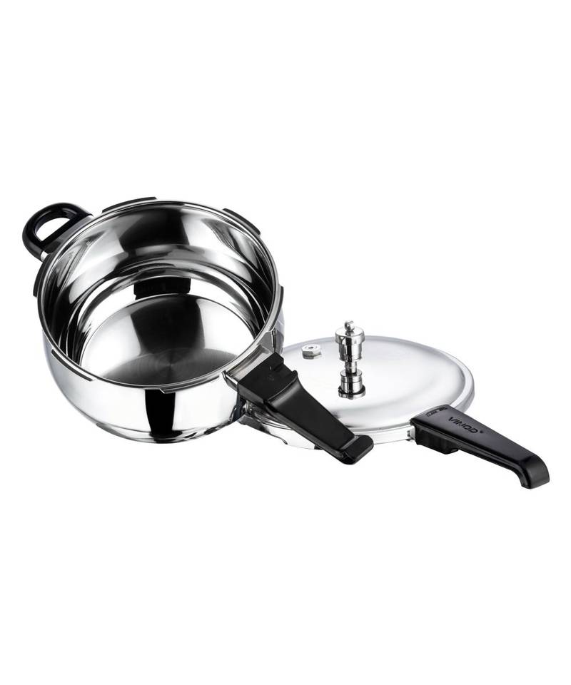 VINOD Stainless Steel Splendid Plus Pressure Cooker 3.5 Ltr, Induction