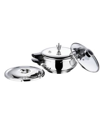 VINOD Stainless Steel Magic Pressure Cooker  -3.5 Ltr, Induction friendly 1