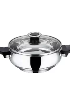 VINOD Stainless Steel Magic Pressure Cooker  -3.5 Ltr, Induction friendly