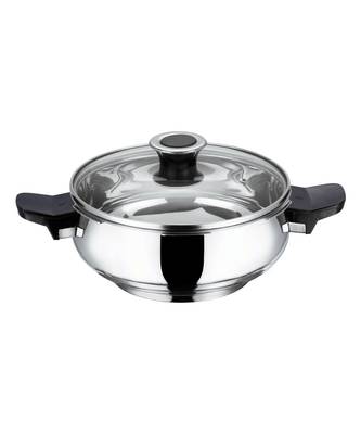 VINOD Stainless Steel Magic Pressure Cooker  5.5 Ltr, Induction friendly 3