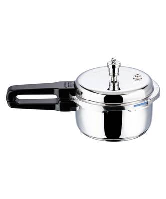 2 ltr Silver Pressure Cooker 1