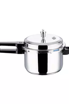 Vinod Platinum Triply Stainless Steel Outer Lid Pressure Cooker 5 Ltr Induction friendly