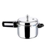 Vinod Platinum Triply Stainless Steel Outer Lid Pressure Cooker 5 Ltr Induction friendly