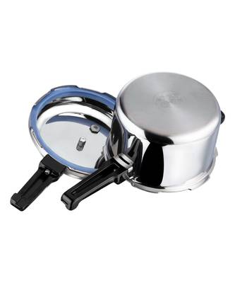 Vinod Platinum Triply Stainless Steel Outer Lid Pressure Cooker 5 Ltr Induction friendly 3