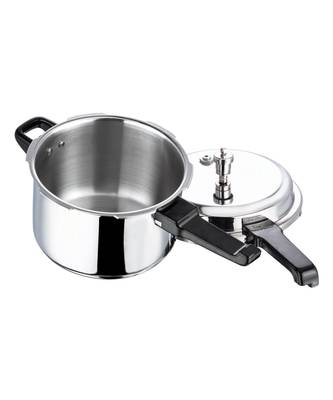 Vinod Platinum Triply Stainless Steel Outer Lid Pressure Cooker 5 Ltr Induction friendly 4