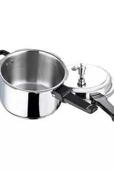 Vinod Platinum Triply Stainless Steel Outer Lid Pressure Cooker 5 Ltr Induction friendly