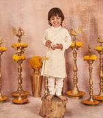 Angrakha And Pajama Set