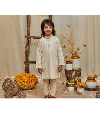 Lucknavi  Kurta Pyjama Set 1