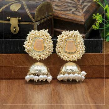 Orange jhumkas 2