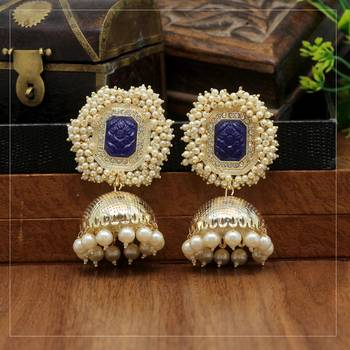 Blue jhumkas 2