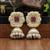 Grey jhumkas