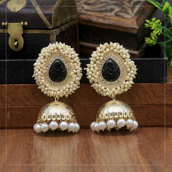 Black jhumkas 2