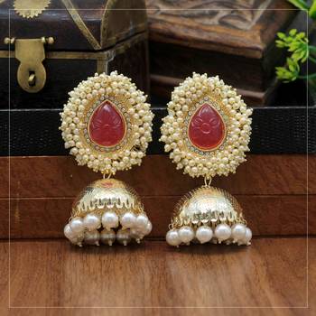 Orange jhumkas 2