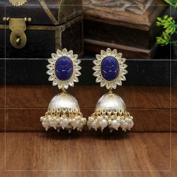 Blue jhumkas 2