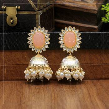 Orange jhumkas 2