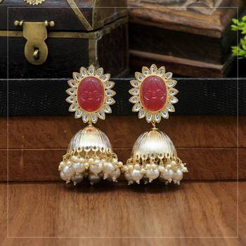 Orange jhumkas 2
