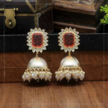 Orange jhumkas 2