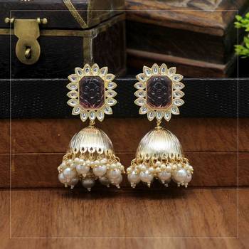 Grey jhumkas 2