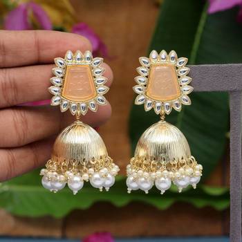 Orange jhumkas 1