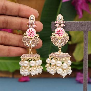 Grey jhumkas 1