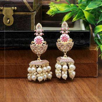 Grey jhumkas 2