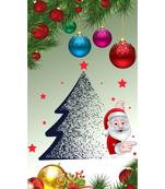 Digital printed Polyester Curtain set of 2 pcs stitched and fitted with eyelet By FRIMERR