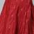 Red & Black Embroidered Thread Work Semi Stitched Lehenga & Unstitched Blouse With Dupatta