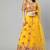 SHUBHKALA Yellow Embroidered Sequinned Semi Stitched Lehenga & Unstitched Blouse With Dupatta
