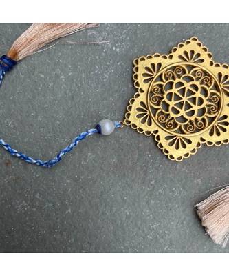 Anarchy Rakhi - Silver 1