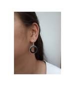 Black earrings