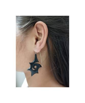 Black earrings 1