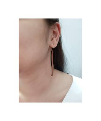 Brown earrings 1