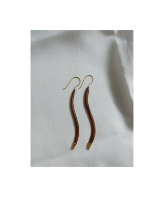Brown earrings 2