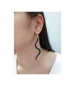 Black earrings