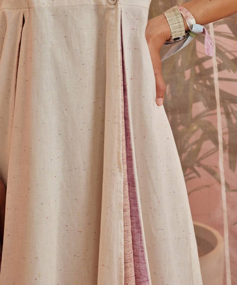 White Short Wrap Dress